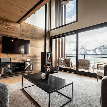 Chalé Neuf à - 3niv, 12pers, Sauna, Parking, Wifi - Fr-1-755-40 La Plagne